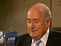 Blatter roept hulp in van opera-zanger