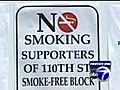 East Harlem block goes smoke-free