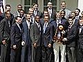 Obama lauds Duke,  takes heat over 2009 NC pick