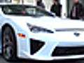 The new Lexus LFA