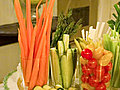 Crudites with Buttermilk Peppercorn Dip