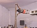 Indian Pole Gymnastics