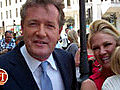 Piers Morgan and Nancy O’Dell Trade Accents