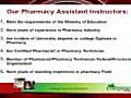 Pharmacy Assistant Program