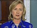 Play Clinton condemns US embassy attack