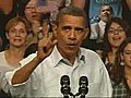 Obama details &#039;insurance exchange&#039; at rally