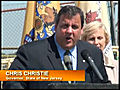 Christie Discusses SEC Settlement-Calls N.J. pension system 