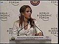 Queen Rania in Davos