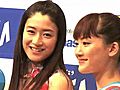 「五輪は大画面ＴＶで」と小雪さんと綾瀬はるかさん