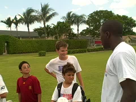 Jozy Altidore debates his playing future with young campers