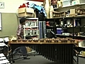 Tetris joué sur un marimba