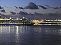 Queen Elizabeth,  Queen Victoria cruise ships rendezvous