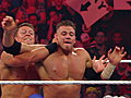 WWE Monday Night Raw - Kofi Kingston,  alex Riley & Evan Bourne Vs. R-Truth, The Miz & Jack Swagger