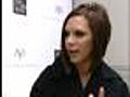 Posh Spice Launches Jean Line In Boston