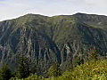 Royalty Free Stock Video SD Footage Pan Left to Scenic View From Mt. Roberts in Juneau,  Alaska