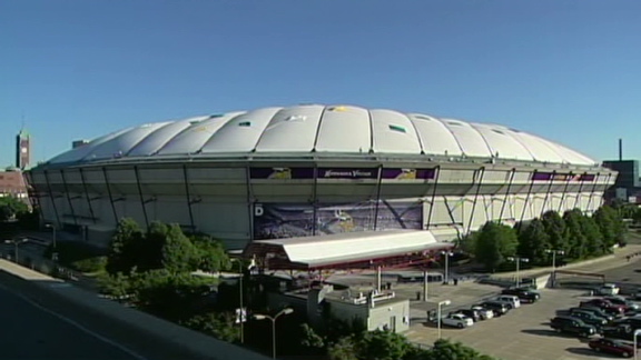 Watch the Metrodome roof re-inflate