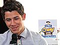 Nick Jonas Live Q&A Part 1 - Quaker Chewy Superstar search,  finding your voice, getting over stage fright