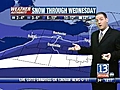 VIDEO: 13WHAM Weather Authority Midday Forecast -- 1/27/09