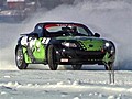 Mit dem Cabrio über die Eispiste: Mazda-Ice-Race