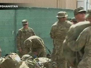 First U.S. Combat Troops Leave Afghanistan