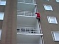 Santa Does Parkour