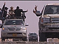 Libyan rebels push westwards