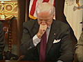 Gaffe-Prone Biden Embarrasses Nation Yet Again By Sneezing During Meeting