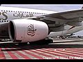 A380 first time landing in Rome / Primo atterraggio di un A380 a Roma