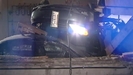 Out of Control Car Catches Air & Crashes Into SF Carport