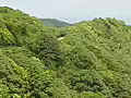 Royalty Free Stock Video SD Footage Pan Right to Coastline and Kalahu Point Near Hana in Maui,  Hawaii