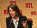 Ségolène Royal sur RTL : 