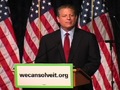 Gore calls for oil independence