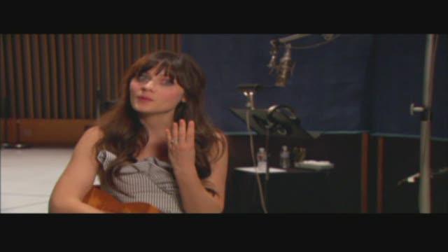 Zooey Deschanel creates the music for Winnie The Pooh