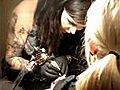 Kat Von D and her Dringenberg Tattoo Machine