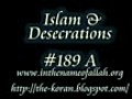 Islam & Desecrations