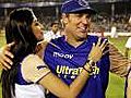 Shilpa celebrates with Rajasthan Royals