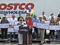 Costco employees strike it big