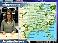 Dangerous Thunderstorms from Texas to the Northeast