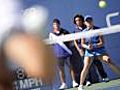 Kim Clijsters beats Sally Peers at the US Open