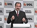 Debate Folha-UOL: Mercadante responde sobre apoio político