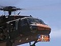 Blackhawk Helicopter To Help Fight Fire