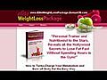 Healthy Diet Plan - Elite Weight Loss Package