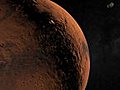 Mars Orbiting Stock Footage