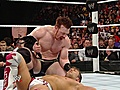 WWE Monday Night Raw - United States Champion Daniel Bryan Vs. King Sheamus