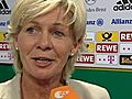 Silvia Neid kann aus dem vollen schöpfen