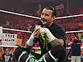 WWE Monday Night Raw - CM Punk addresses The WWE Universe