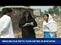 Actress Jolie visits flood victims in Nowshera