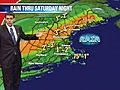 10/23/09: NECN weather forecast,  9am