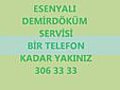 esenyalı demirdöküm servisi 306 33 33 demirdöküm esenyalı servisi