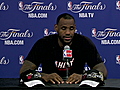 Finals Press Conference: LeBron James